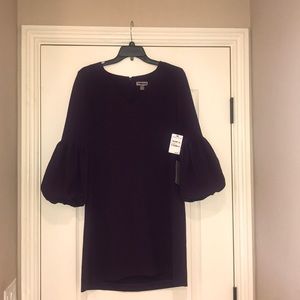 NWT Balloon sleeve dress, purple